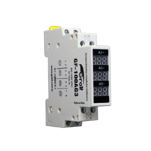 AMPERIMETRO MODULAR TRIFASICO 100A